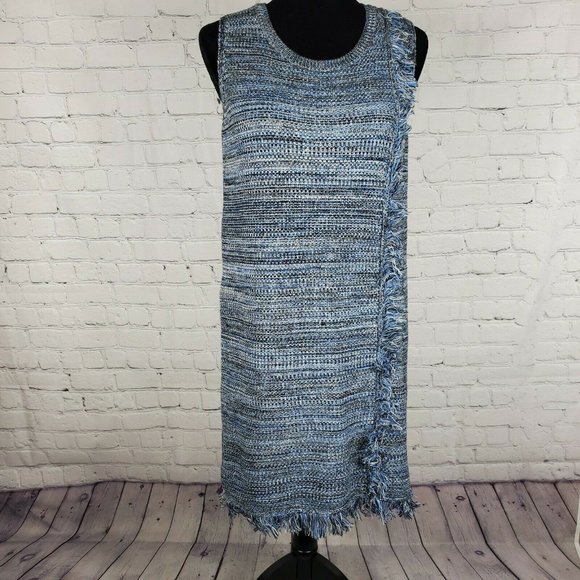 Anthropologie Holding Horses Fringe Sweater Dress - Picture 2 of 8